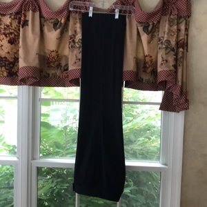 Ann Taylor Navy Striped Dress Pants